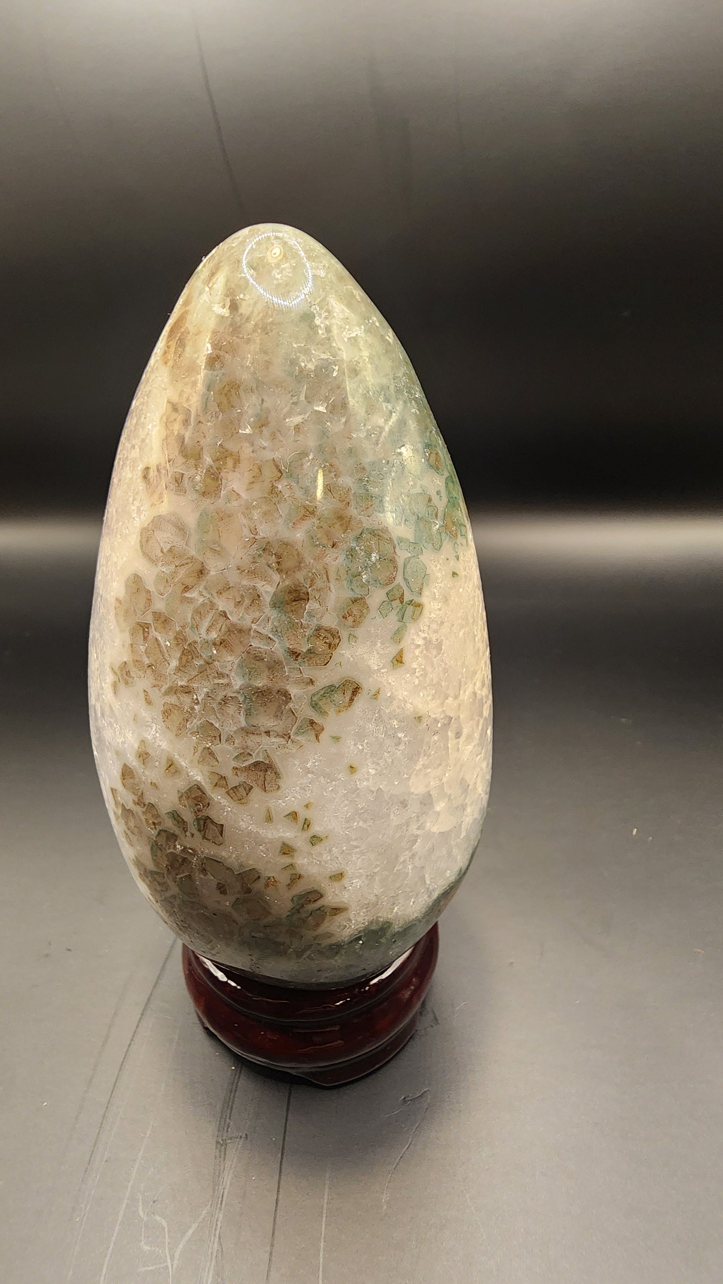 Medium Amethyst Druzy Egg